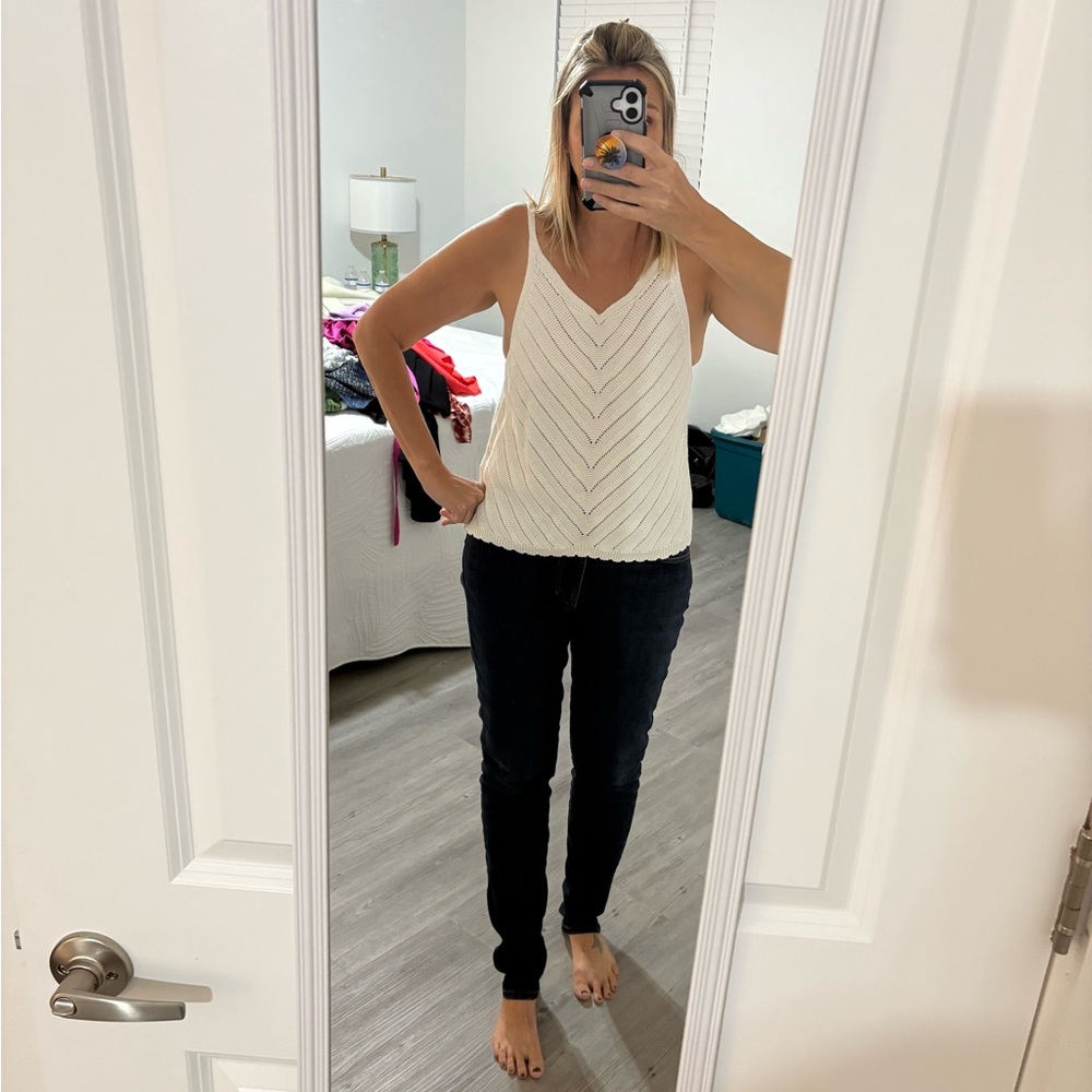 Sweater tank top